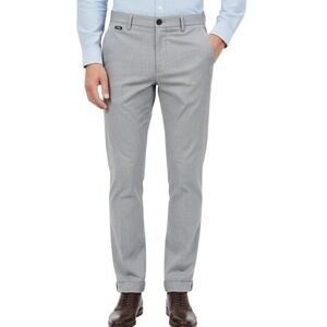 Zara Mens Grey Herringbone Slim Fit Dress Pants Trousers Size 29x30 Casual Style